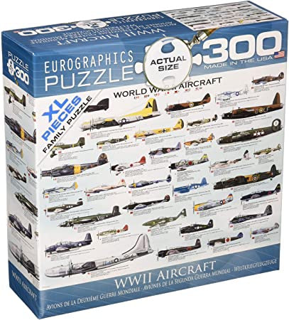 WWII Aircraft 300 piece puzzle