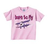 Born to Fly Pink Toddler Tee
