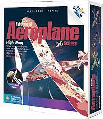 High Wing Rubber Band Aeroplane Science